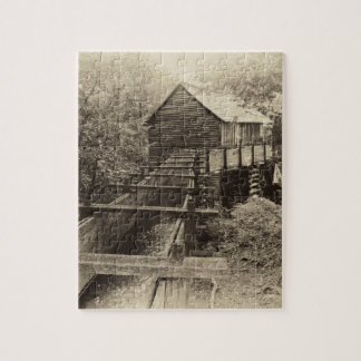 Cades Cove Grist Mill Jigsaw Puzzle