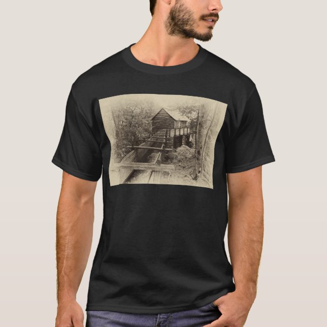 Cades Cove Grist Mill T-Shirt (Front)