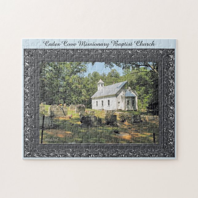 Cades Cove Missionary Baptist Church Jigsaw Puzzle (Horizontal)