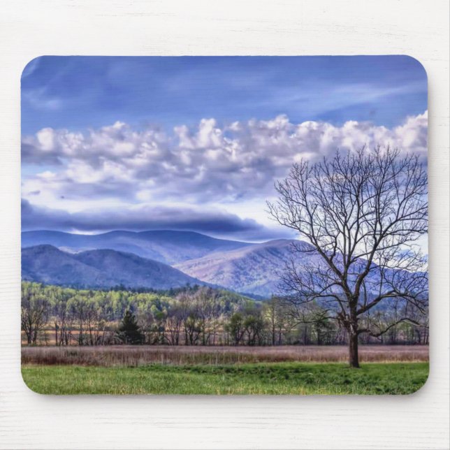 Cades Cove - Smoky Mountains National Park Mouse Pad (Front)