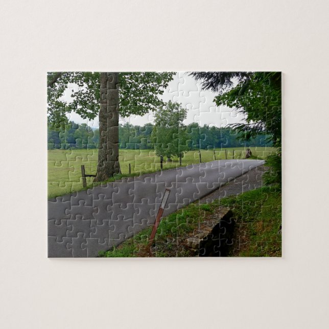 Cades Cove The Great Smoky Mountains Jigsaw Puzzle (Horizontal)