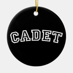 CADET CERAMIC ORNAMENT
