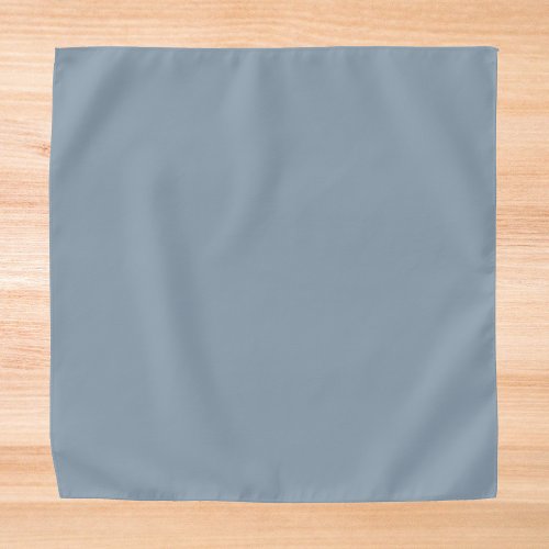 Cadet Grey Solid Color Bandana