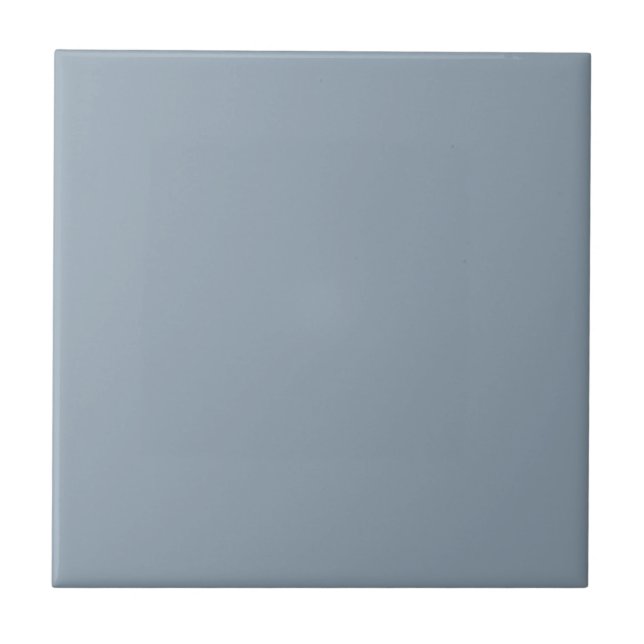 Cadet Grey Solid Color Ceramic Tile (Front)