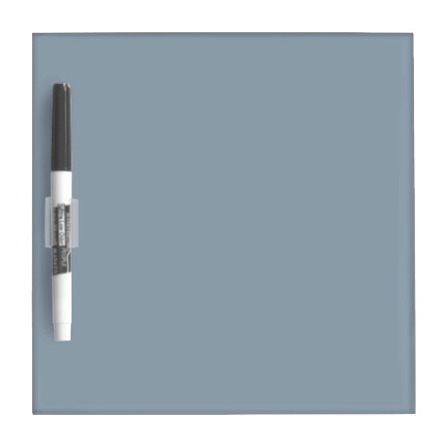 Cadet Grey Solid Color Dry Erase Board