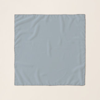 Cadet grey (solid color) scarf
