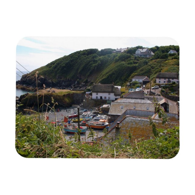 Cadgwith Cornwall Photograph Magnet (Horizontal)