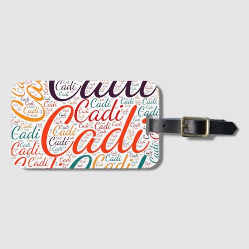 Cadi Luggage Tag