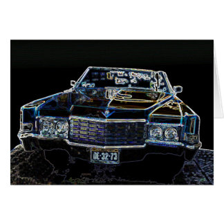 Cadillac Birthday card