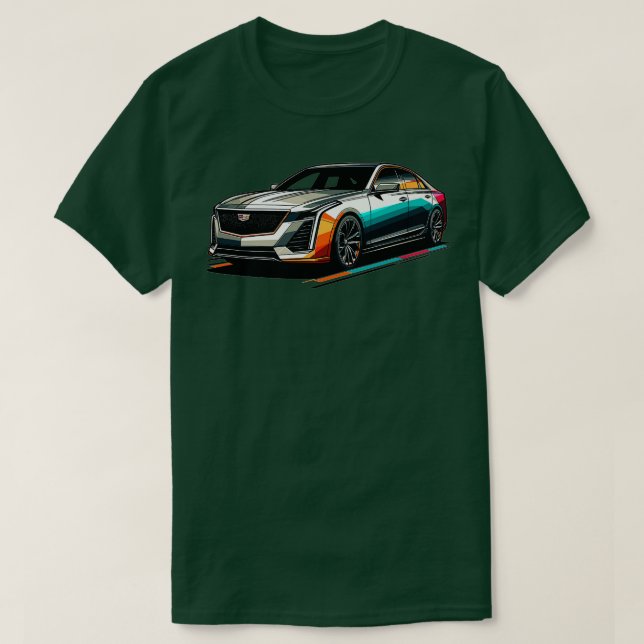 Cadillac CT6 13 T-Shirt (Design Front)