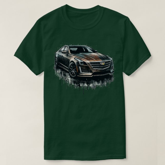 Cadillac CTS 2 T-Shirt (Design Front)