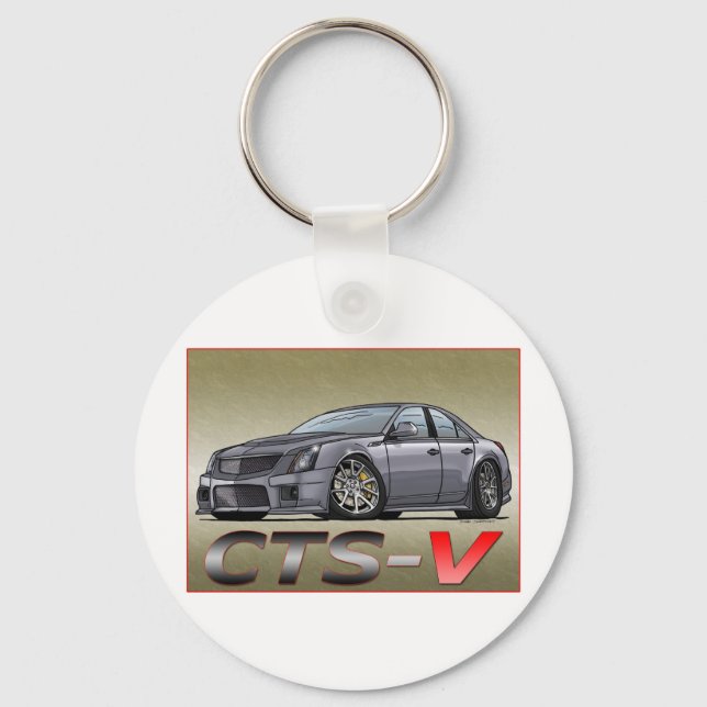 Cadillac CTS_V Keychain (Front)
