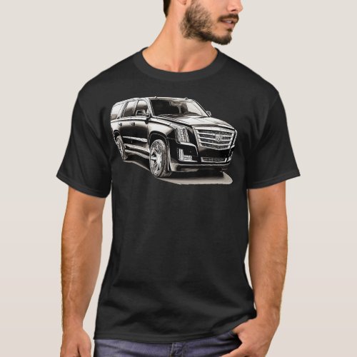 Cadillac Escalade 3 T_Shirt