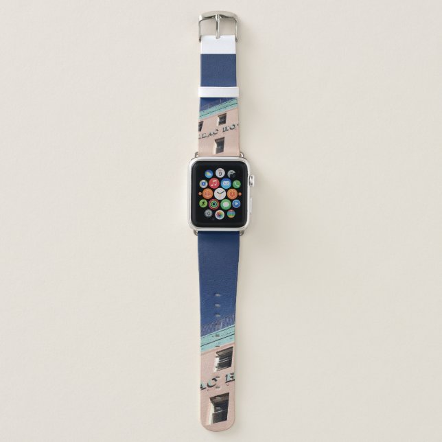 CADILLAC HOTEL BUILDING APPLE WATCH BAND (Front)