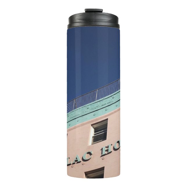CADILLAC HOTEL BUILDING THERMAL TUMBLER (Front)