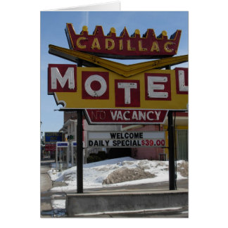 Cadillac Motel Cards