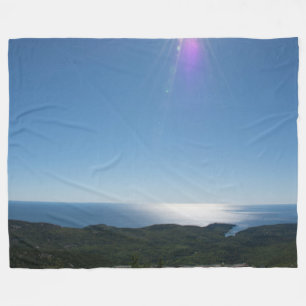 Cadillac Mountain Fleece Blanket, Large