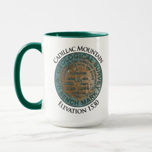 Cadillac Mountain Geological Marker Mug