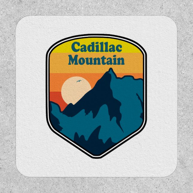 Cadillac Mountain Maine Sunrise Patch (Front)