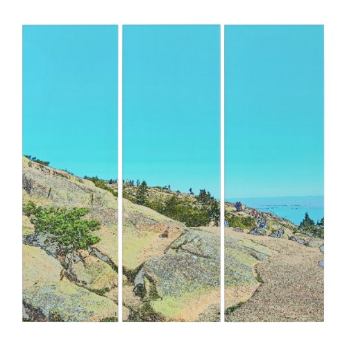 Cadillac Mountain Triptych