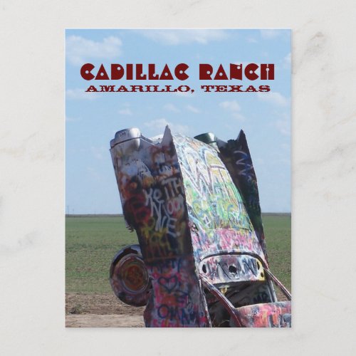 Cadillac Ranch 02 Postcard