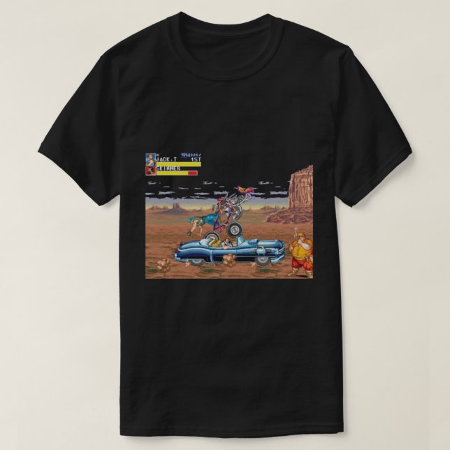 Cadillacs And Dinosaurs C&D T-Shirt (Design Front)