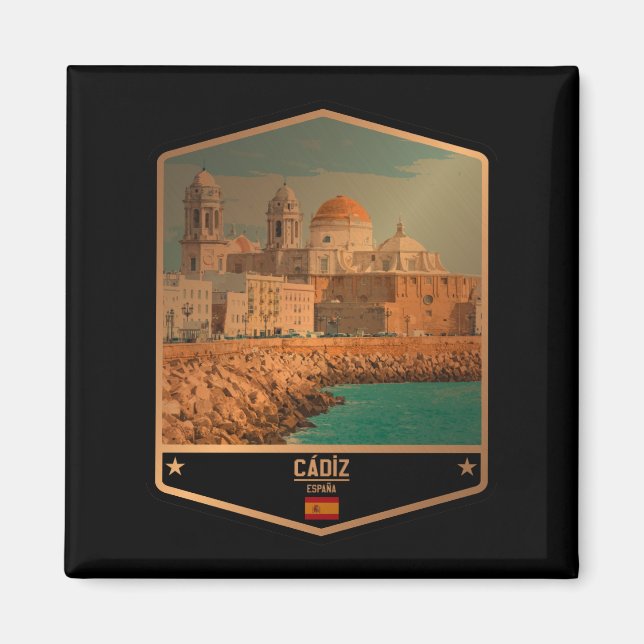 Cádiz Magnet (Front)