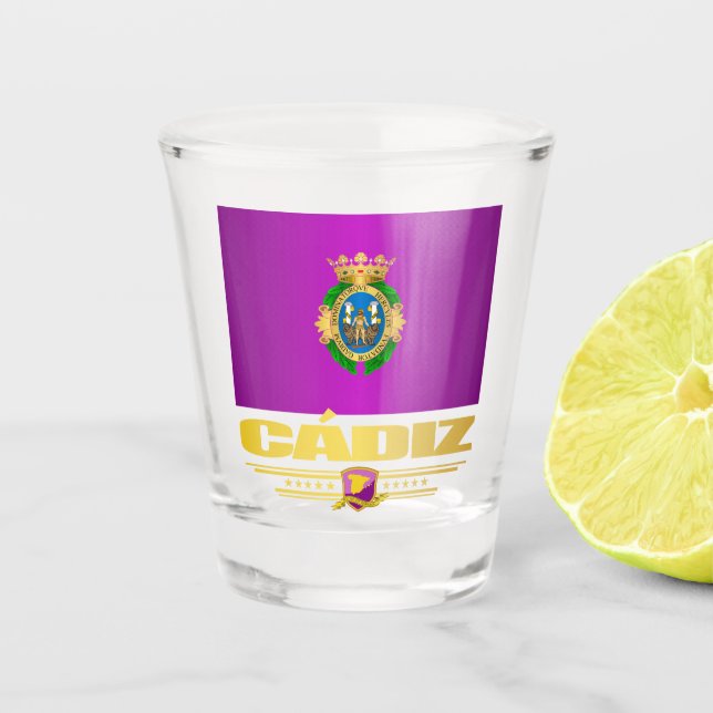 Cadiz Shot Glass (Front)