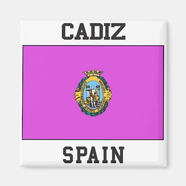 Cadiz Spain Magnet (Front)