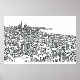 Cadiz Spain Poster