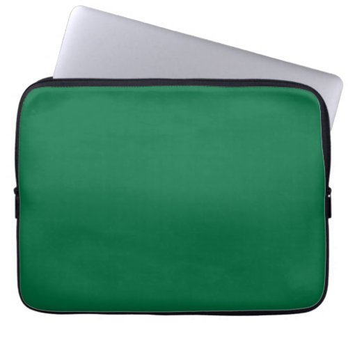 Cadmium Green Solid Color Laptop Sleeve