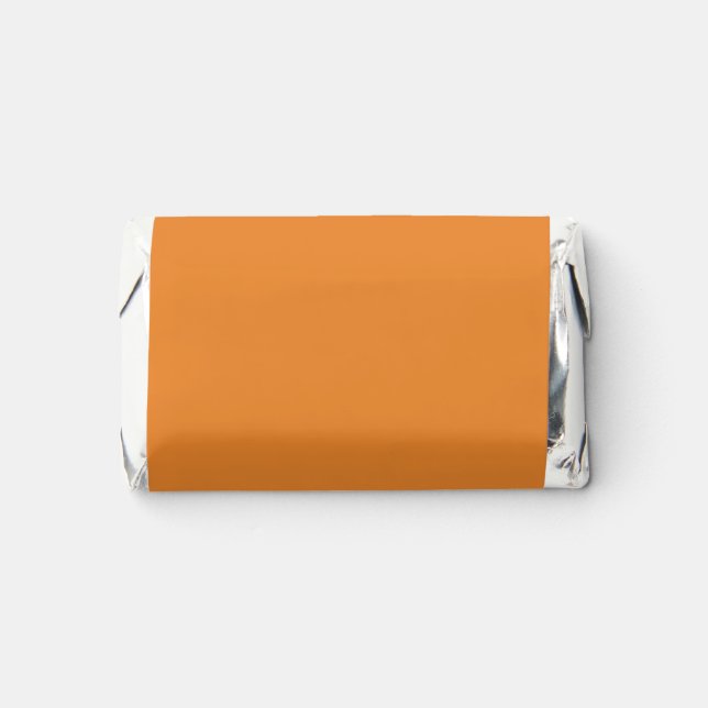 Cadmium orange (solid color)  hershey's miniatures (Front)