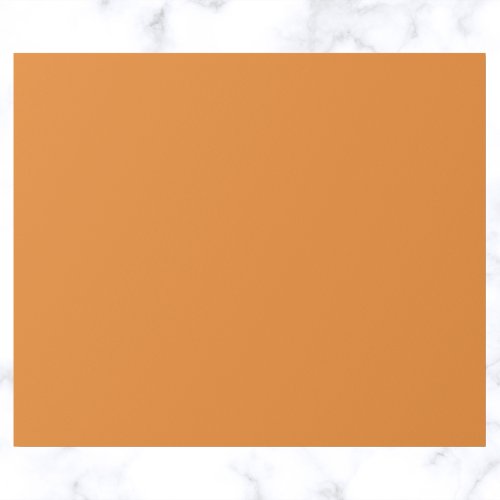 Cadmium Orange Solid Color Wrapping Paper