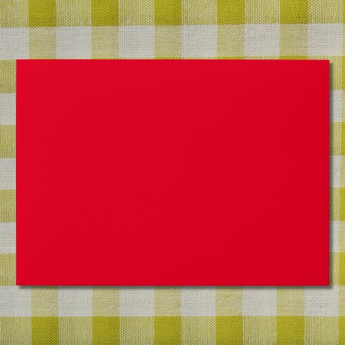 Cadmium Red Solid Color Envelope