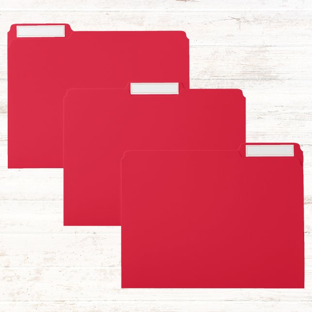 Cadmium Red Solid Color File Folder (Creator Uploaded)