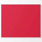Cadmium Red Solid Color Wrapping Paper (Flat)