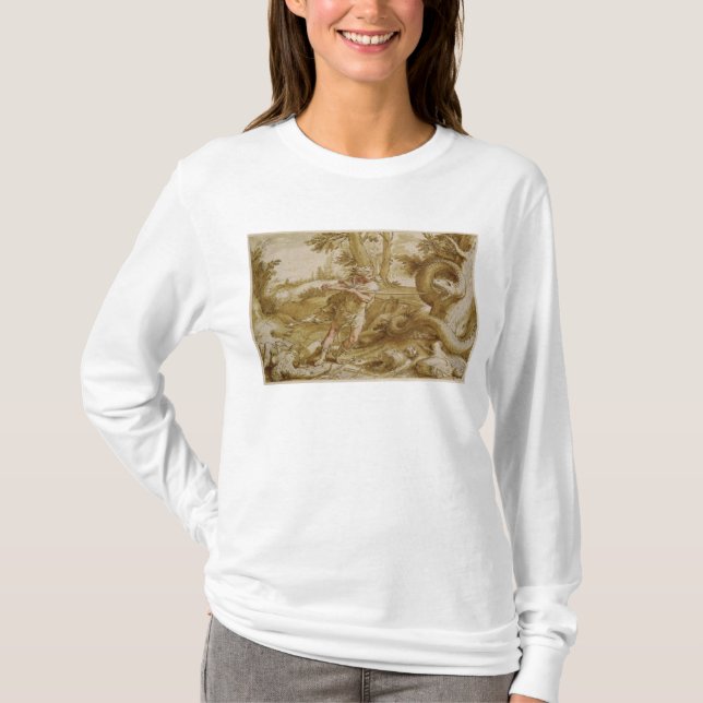 Cadmus about to attack a Dragon T-Shirt (Front)