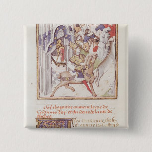 Cadmus, founder of Thebes Pinback Button