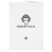 caduceus anatomical heart cards (Back)