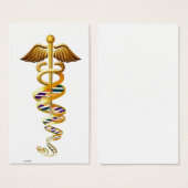 Caduceus Card (Front & Back)