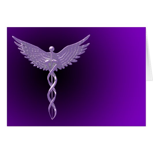 Caduceus card (Front Horizontal)