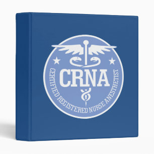 Caduceus CRNA gift ideas Binder
