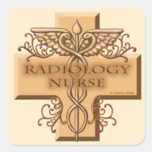 Caduceus cross Radiology Nurse