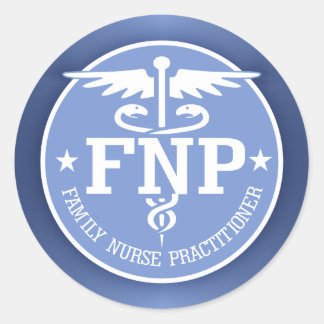 practitioner nurse d Practitioner  Nurse  Symbol Zazzle Stickers