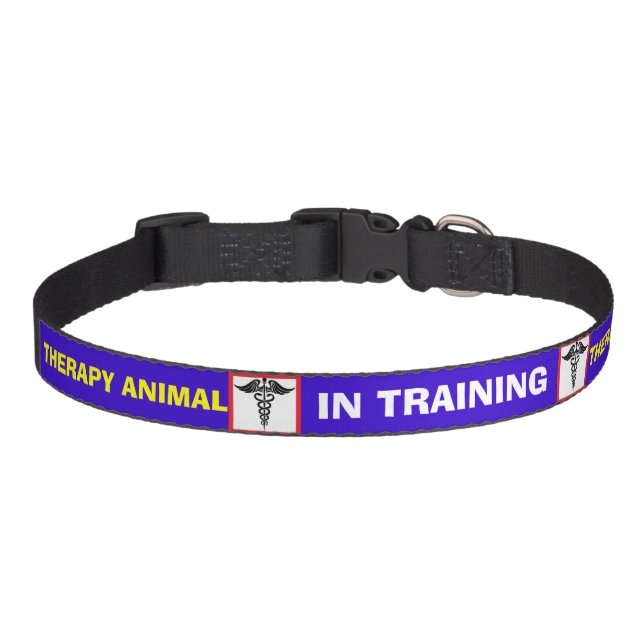 Caduceus IN TRAINING THERAPY Animal Dog Collar (Front)