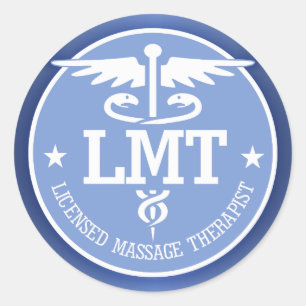Caduceus LMT 2 Classic Round Sticker