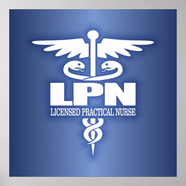 Caduceus LPN gift ideas Poster (Front)
