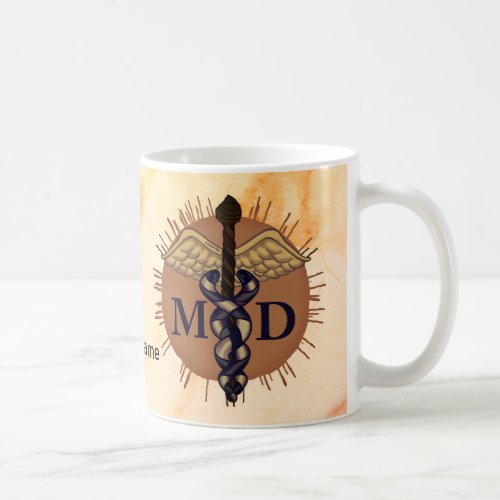 Caduceus MD Doctor Coffee Mug