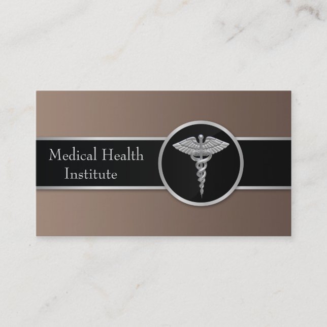 Caduceus Medical Business Card (Front)