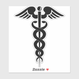 caduceus-medical-symbol-medical-logo sticker